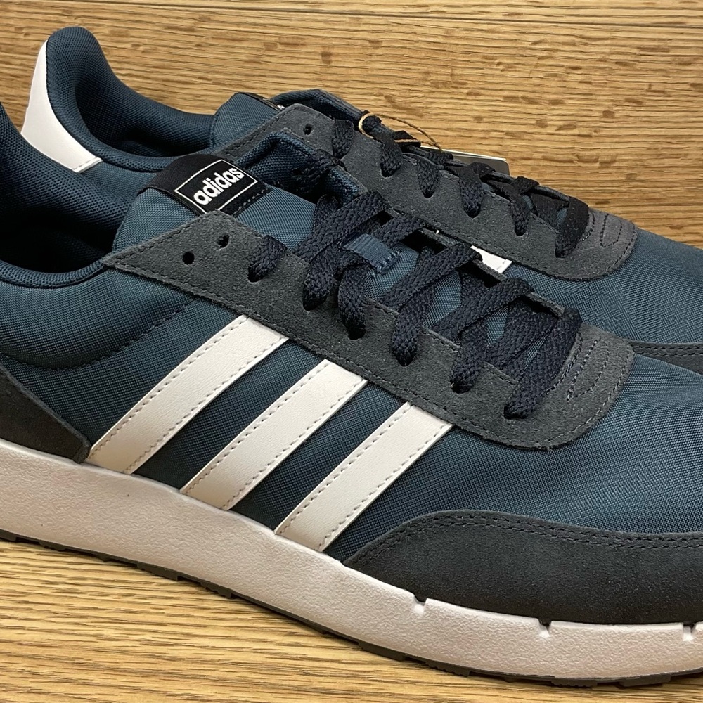 Size 9.5 - Adidas Run 60s 2.0 Crew Navy
